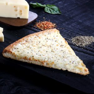 Margherita pizza wedge